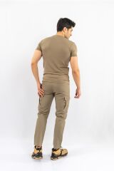 EĞİTİM KISA KOL T-SHIRT - BEJ