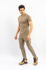 EĞİTİM KISA KOL T-SHIRT - BEJ