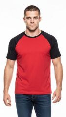 T-SHIRT 846 - KIRMIZI-SIYAH