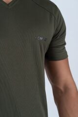 T-SHIRT BASIC 001 - 808 - HAKİ2