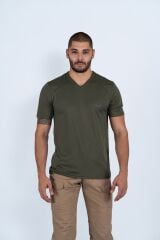 T-SHIRT BASIC 001 - 808 - HAKİ2