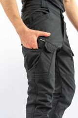 PANTOLON TACTİCAL RİPS SOFTSHELL  - 501 - SİYAH