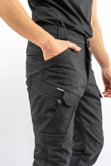 PANTOLON TACTİCAL RİPS SOFTSHELL  - 501 - SİYAH